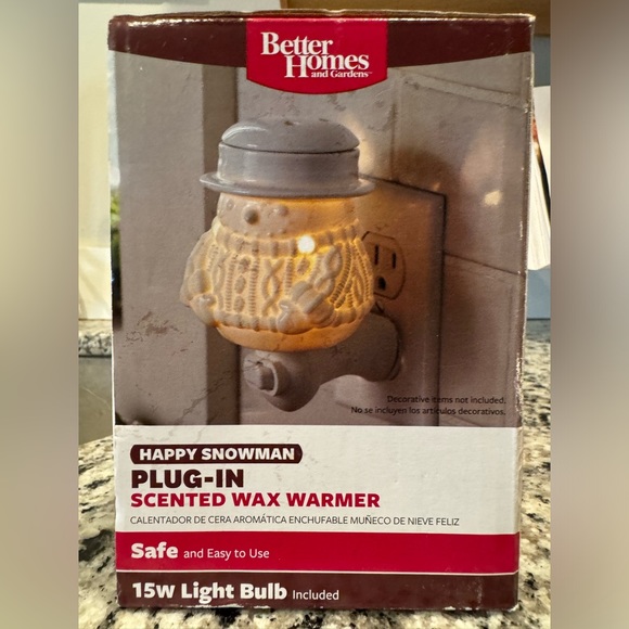 Happy Snowman Plug-in Wax Warmer - Picture 2 of 3